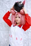 bishoujo_senshi_sailor_moon chibiusa cosplay ema hair_buns jacket kneesocks luna_p pink_hair sailor_moon_ss shorts rating:Safe score:0 user:pixymisa