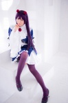 blouse cosplay gokou_ruri hairband mashiro_yuki miniskirt ore_no_imouto_ga_konna_ni_kawaii_wake_ga_nai pantyhose purple_hair purple_legwear shawl skirt rating:Safe score:1 user:nil!