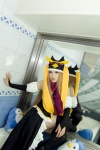 arai_yomi bathroom bathtub bodysuit cosplay detached_sleeves mawaru_penguindrum penguin_hat princess_of_the_crystal shimashou_ka. thighhighs rating:Safe score:0 user:nil!