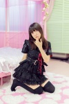 dress kneesocks shino_kei thighhighs tiered_skirt rating:Safe score:1 user:pixymisa