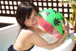 bathtub beach_ball hashimoto_yuzuki one-piece_swimsuit swimsuit wet rating:Safe score:0 user:nil!