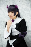 asae_ayato bows cosplay dress flowers gokou_ruri hairband ore_no_imouto_ga_konna_ni_kawaii_wake_ga_nai purple_hair red_eyes rating:Safe score:0 user:pixymisa