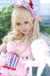 blonde_hair cosplay dress elbow_gloves gloves headband karneval mizuka tsukumo rating:Safe score:2 user:pixymisa