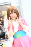 cosplay hair_clips hirasawa_yui k-on! robe shiina_haru rating:Safe score:1 user:pixymisa