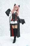 arika_miu boots cosplay detached_sleeves dress krul_tepes owari_no_seraph pantyhose pink_hair sheer_legwear thigh_boots thighhighs zettai_ryouiki rating:Safe score:0 user:nil!