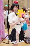 blouse cosplay fan flower kouji_en miniskirt shameimaru_aya skirt touhou wings rating:Safe score:0 user:nil!