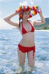 beach bikini cleavage ocean swimsuit tani_momoko twin_braids vjy_no_85 rating:Safe score:1 user:nil!