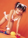 animal_ears bikini cat_ears cleavage sakuragi_chikako swimsuit tail rating:Safe score:0 user:nil!