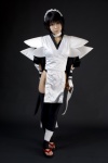 apron cosplay cosplaytion_-_katsuragi_ebino hairband iroha_(samurai_spirits) katsuragi_ebino kimono knives leggings maid maid_uniform samurai_spirits rating:Safe score:1 user:nil!