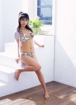 barefoot bikini blouse cleavage dgc_0023 kosaka_yuka open_clothes ponytail swimsuit rating:Safe score:0 user:nil!