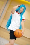 basketball bike_shorts blue_hair cosplay gym_uniform hairband nagatsuka_saki ro-kyu-bu! shorts tshirt uru rating:Safe score:1 user:pixymisa