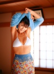 bikini_top cleavage shirt_lift skirt sweater swimsuit tanabe_haruka rating:Safe score:0 user:nil!