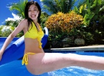 bikini kusumi_koharu pool pop side-tie_bikini swimsuit wet rating:Safe score:1 user:nil!