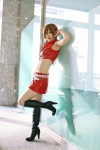 boots cosplay croptop default_costume kotori meiko microphone miniskirt skirt vest vocaloid rating:Safe score:1 user:nil!