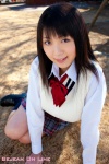 blouse himeno_yuuri kneesocks pleated_skirt school_uniform skirt sweater_vest rating:Safe score:0 user:nil!