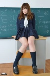 4k-star_251 kneesocks pleated_skirt sailor_uniform school_uniform shirasawa_marina skirt rating:Safe score:0 user:nil!