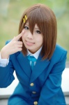 blazer blouse cosplay hair_clips hirasawa_yui k-on! school_uniform tomura rating:Safe score:0 user:nil!