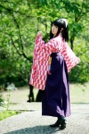 boots bunmei_kaika:_aoiza_ibunroku cosplay hair_tie hakama haori ibara mito_aoi ponytail rating:Safe score:0 user:pixymisa