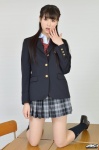 4k-star_116 arai_tsukasa blazer blouse kneesocks pleated_skirt school_uniform skirt tie rating:Safe score:0 user:nil!