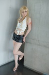 benten blonde_hair cosplay halter_top midriff panties raiko sarashi shorts zone-00 rating:Safe score:0 user:nil!