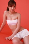 bikini cleavage miniskirt ogura_yuuko ponytail skirt swimsuit wanibooks_33 rating:Safe score:0 user:nil!