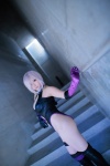 bodysuit castle_of_glass cosplay elbow_gloves fate/grand_order fate/series gloves mash_kyrielight pink_hair saku thigh_band thighhighs rating:Safe score:0 user:nil!
