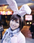 animal_ears blouse bunny_ears cardigan mimi_girls scarf school_uniform tokky rating:Safe score:1 user:nil!