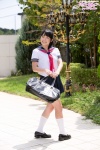 bookbag kneesocks pleated_skirt ponytail sailor_uniform school_uniform skirt yamanaka_tomoe rating:Safe score:1 user:nil!