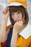bakemonogatari cosplay hat hiiragi_haruka jacket sengoku_nadeko swimsuit rating:Safe score:0 user:pixymisa