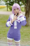 cosplay jumpsuit knife nagatsuki purple_hair sorer sound_horizon thighhighs rating:Safe score:0 user:nil!