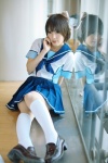 cosplay hairbow kipi kneesocks love_plus pleated_skirt sailor_uniform school_uniform skirt takane_manaka rating:Safe score:3 user:nil!