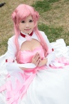 cleavage code_geass cosplay euphemia_li_britannia gown hair_buns pink_hair shirayuki_himeno rating:Safe score:0 user:nil!