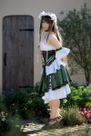 aiyoku_no_eustia blouse choker corset cosplay detached_sleeves enako eris_floraria hairband koku_no_kanaria skirt rating:Safe score:0 user:nil!