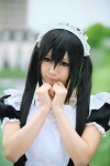 apron cosplay dress hairband k-on! maid maid_uniform maika nakano_azusa twintails rating:Safe score:2 user:nil!