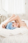 bed blue_hair braid colors corset cosplay nagisa_mark-02 original rating:Safe score:0 user:nil!