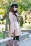 black_legwear coat handbag hat hiokichi pantyhose rating:Safe score:0 user:pixymisa
