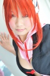 ayachii bikini_top chopsticks cleavage cosplay jacket red_hair swimsuit tengen_toppa_gurren-lagann yoko_ritona rating:Safe score:0 user:nil!