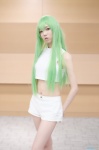 alice cc code_geass cosplay croptop green_hair shorts rating:Safe score:0 user:nil!