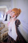 beatrice braid choker cosplay gown orange_hair saku umineko_no_naku_koro_ni rating:Safe score:0 user:nil!