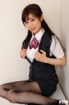 black_legwear blouse braid miniskirt pantyhose rq-star_654 shibuya_yuri skirt vest rating:Safe score:1 user:nil!