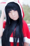 cosplay hoodie inu_boku_secret_service mumuko santa_costume shirakiin_ririchiyo rating:Safe score:1 user:pixymisa