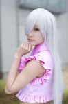 cosplay croptop elizabeth_liones nanatsu_no_taizai oto silver_hair rating:Questionable score:1 user:nil!