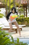 bikini miyazawa_sae pool side-tie_bikini swimsuit tshirt wpb_117 rating:Safe score:1 user:nil!