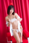 blouse cosplay kneesocks nagumo_tsubasa open_clothes panties sarashi shameimaru_aya tokin_hat touhou rating:Safe score:2 user:nil!