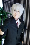 cosplay crossplay dress_shirt glove inu_boku_secret_service miketsukami_soushi minase_aki suit tie white_hair rating:Safe score:0 user:pixymisa