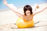beach beach_ball bikini_bottom cleavage matsui_erina ocean swimsuit rating:Safe score:0 user:nil!