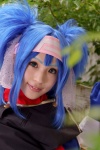 blue_hair buyara cosplay gloves hair_ribbons headband jumper klan_klein macross macross_frontier military_uniform twintails rating:Safe score:0 user:nil!