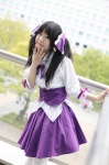 amaguri_irufu blouse cosplay friends_-child_flower- hair_ribbons miniskirt skirt sumire thighhighs twintails rating:Safe score:1 user:nil!