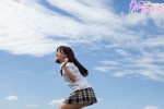 blouse bookbag nishinaga_ayana pleated_skirt school_uniform skirt rating:Safe score:0 user:nil!