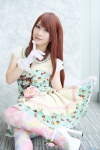 aikatsu! cosplay dress dress_lift gloves hiryuu_shin pantyhose print_legwear shibuki_ran rating:Safe score:0 user:nil!